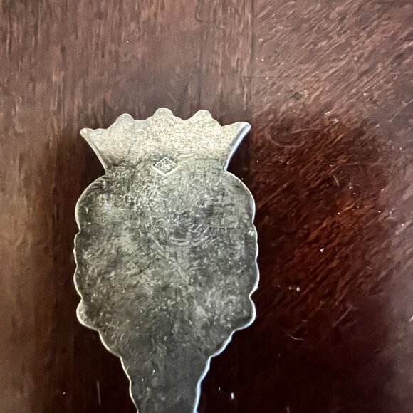 Vintage Andorra Souvenir Spoon With Crown & Crest Design - Picture 4 of 4